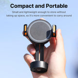 ULANZI Magnetic Cell Phone Tripod Mount, 360 Rotation, Double Fixed Design, MagSafe Ring & 1/4'' Screw Hole Expansion, Compatible with iPhone 14, 13, 12 & Other Smartphones