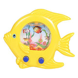 Fish Ring Toss Water Games for Kids - (Pack of 12) Handheld Retro Mini Game Pocket Travel Toys for Car Road Trips, Party Favors and Game Prizes