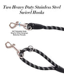 Long Dog Leash for Dog Training 10FT 16FT/30FT/50FT/100FT, Reflective Threads Rope Dog Leash, Heavy Duty Dog Lead for Large Medium Small Dogs Walking Playing, Camping, or Yard