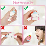 Yscare 24 Pack Jumbo Squishies Slow Rising Squishies Keychain,Cream Scented Jumbo Slow Rising Squishies,Unicorn Cartoon Girl Donut Animal Squishy Toy for Kids Party Favors