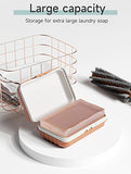 Doter Travel Soap Container, Soap Bar Holder with Lid, Portable Travel Soap Case, Leakproof Soap Dish Travel, Suitable for Travel, Camping, Outdoor, Gym, Bathroom Soap Box