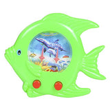 Fish Ring Toss Water Games for Kids - (Pack of 12) Handheld Retro Mini Game Pocket Travel Toys for Car Road Trips, Party Favors and Game Prizes