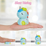 Yscare 24 Pack Jumbo Squishies Slow Rising Squishies Keychain,Cream Scented Jumbo Slow Rising Squishies,Unicorn Cartoon Girl Donut Animal Squishy Toy for Kids Party Favors