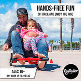 EzyRoller New Pro-X Ride On Toy for Kids and Adults - Red