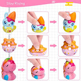 POKONBOY 20 Pack Jumbo Squishies Keychain, Cream Scented Slow Rising Squeeze Toys Unicorn Donut Animal Stress Relief Toys Easter Basket Stuffers Birthday Party Favor for Boys and Girls Age 3+