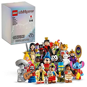 LEGO Minifigures Disney 100 6 Pack 66734 Limited Edition Collectible Figures, Surprise Buildable Disney Characters for Role Play, A Gift for Imaginative Kids Ages 5+