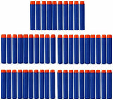 200 Nerf N Strike Blaster Compatible Dart Bullets,200Pcs Nerf Bullet Refill Darts Ammo Premium Foam Bullets Pack Compatible for Nerf N-Strike Elite Guns