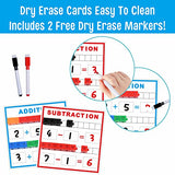 SpriteGru Math Linking Cubes, Math Cubes Manipulatives with Activity Cards Linking Cube Math Counters for Kids Kindergarten Learning Activities
