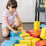 Melissa & Doug Deluxe Jumbo Cardboard Blocks (24 Pieces) - Pretend Brick For Building