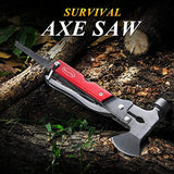 RoverTac Camping Essentials Multi Tool Axe Hatchet Survival Gear 14-in-1 Multitool Knife Hammer Pliers Saw Bottle Can Opener Screwdriver Multitool for Camping Hiking Survival Christmas Gifts for Men